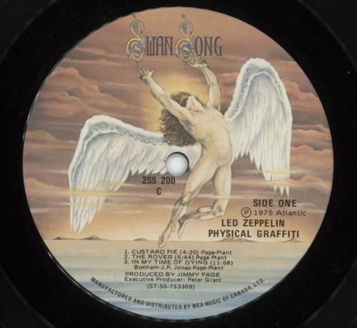 Led Zeppelin Physical Graffiti - VG 2-LP vinyl record set (Double LP Album) Canadian ZEP2LPH870545