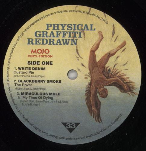 Led Zeppelin Physical Graffiti Redrawn 2-LP vinyl record set (Double LP Album) UK ZEP2LPH680573