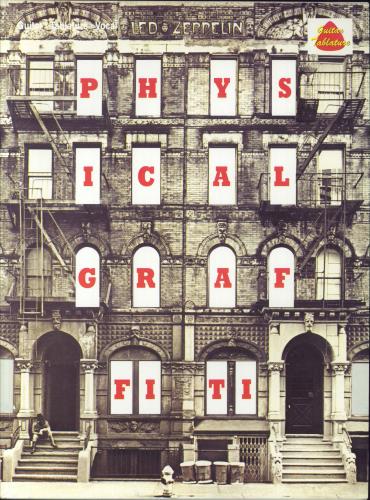 Led Zeppelin Physical Graffiti book UK ZEPBKPH832547