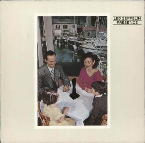 Led Zeppelin Presence - 80s - EX vinyl LP album (LP record) German ZEPLPPR731581