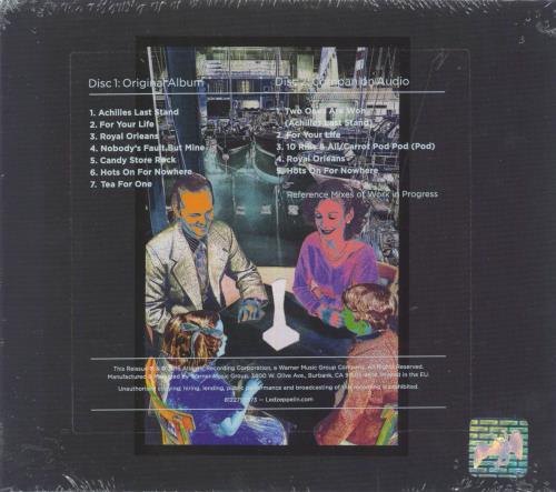 Led Zeppelin Presence: Remastered - Sealed 2 CD album set (Double CD) UK ZEP2CPR804927