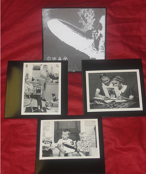 Led Zeppelin Publishing Set - Number Blanked 3-CD album set (Triple CD) US ZEP3CPU346203