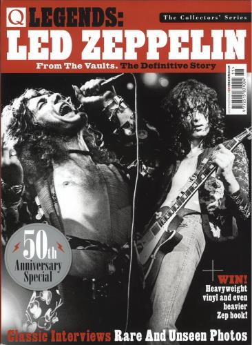 Led Zeppelin Q Legends magazine UK ZEPMAQL717130