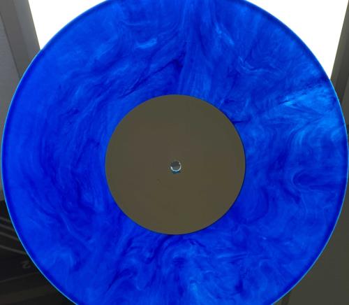 Led Zeppelin Remasters - Blue Vinyl Test Pressing 10" vinyl single (10 inch record) UK ZEP10RE727845