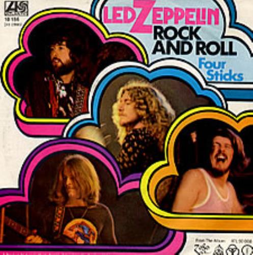 Led Zeppelin Rock And Roll 7" vinyl single (7 inch record / 45) German ZEP07RO228996