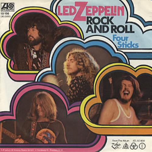 Led Zeppelin Rock And Roll 7" vinyl single (7 inch record / 45) German ZEP07RO310761