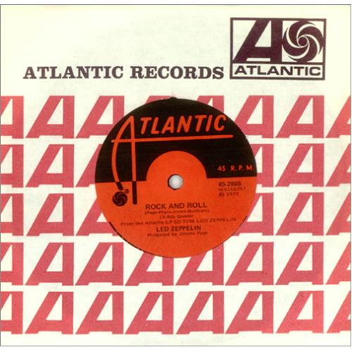 Led Zeppelin Rock And Roll 7" vinyl single (7 inch record / 45) Australian ZEP07RO420841