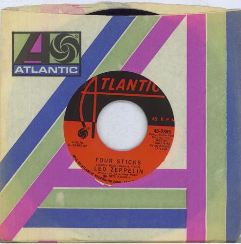 Led Zeppelin Rock And Roll 7" vinyl single (7 inch record / 45) US ZEP07RO822970