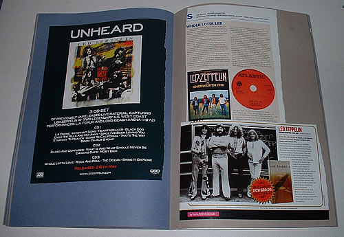 Led Zeppelin Scrap Book memorabilia UK ZEPMMSC328933