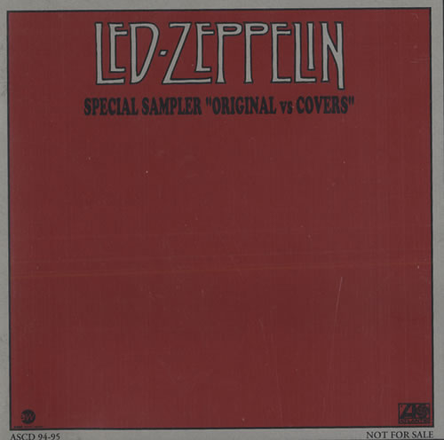 Led Zeppelin Special Sampler "Original Vs Covers" 2 CD album set (Double CD) Japanese ZEP2CSP138852