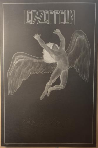 Led Zeppelin Swansong poster UK ZEPPOSW735545