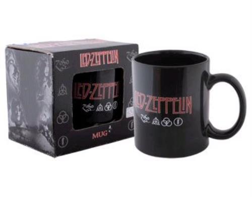 Led Zeppelin Symbols Ceramic Mug memorabilia UK ZEPMMSY405612