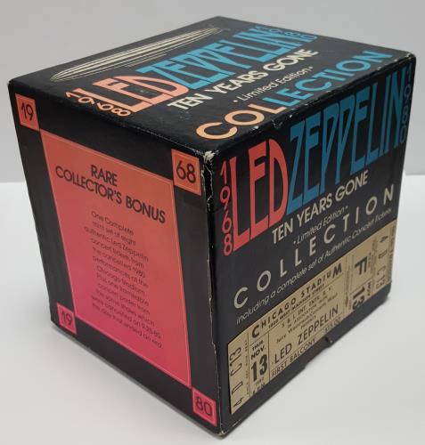 Led Zeppelin Ten Years Gone box set US ZEPBXTE173596