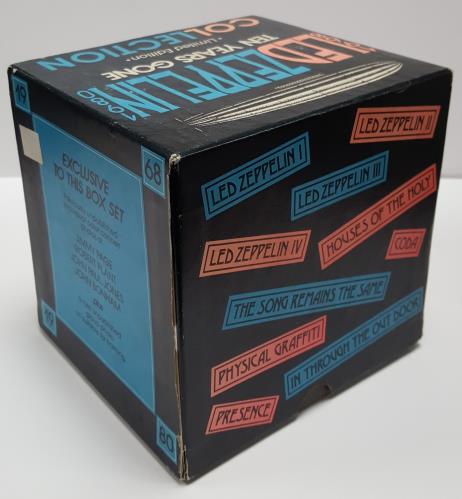 Led Zeppelin Ten Years Gone box set US ZEPBXTE173596