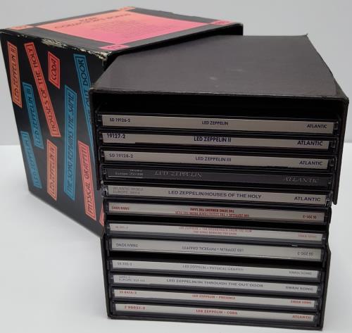 Led Zeppelin Ten Years Gone box set US ZEPBXTE173596