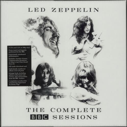 Led Zeppelin The Complete BBC Sessions - Sealed Vinyl Box Set UK ZEPVXTH667624