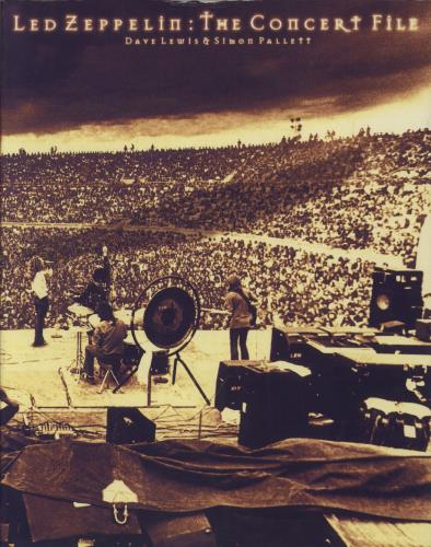 Led Zeppelin The Concert File book UK ZEPBKTH383433