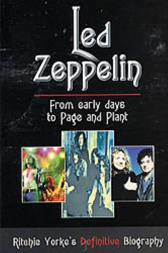 Led Zeppelin The Definitive Biography book UK ZEPBKTH216810
