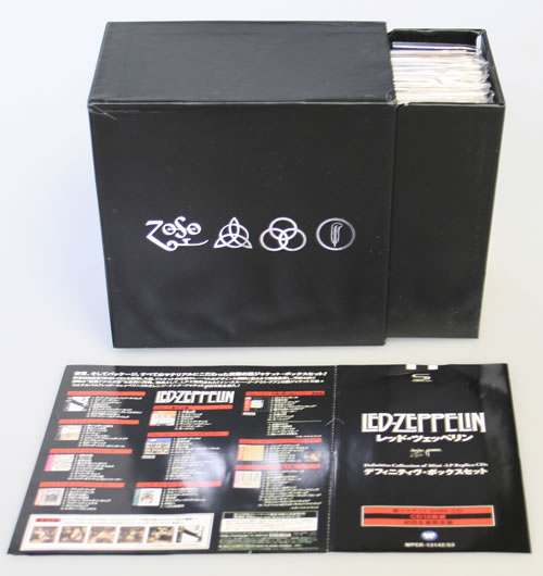 Led Zeppelin The Definitive Box Set SHM CD Japanese ZEPHMTH555581