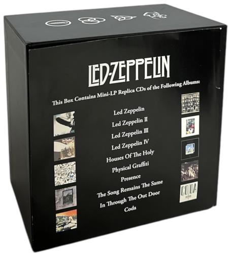 Led Zeppelin The Definitive Collection CD Album Box Set US ZEPDXTH859302