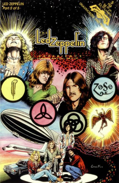 Led Zeppelin The Led Zeppelin Experience magazine US ZEPMATH491355