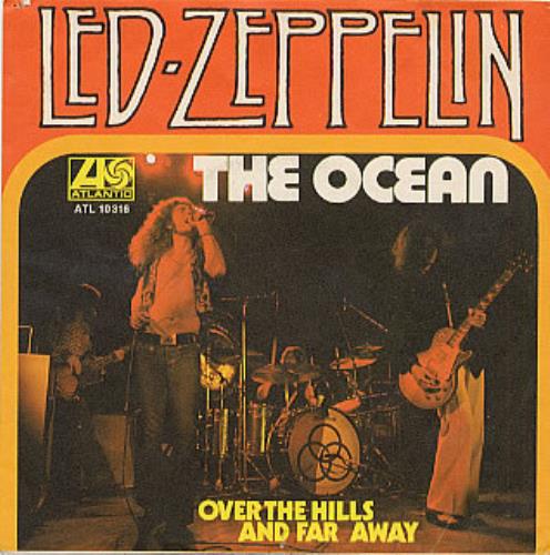 Led Zeppelin The Ocean 7" vinyl single (7 inch record / 45) German ZEP07TH226541