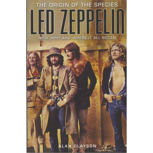 Led Zeppelin The Origin Of The Species book UK ZEPBKTH518927