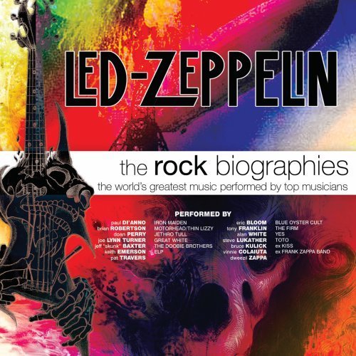 Led Zeppelin The Rock Biographies CD album (CDLP) US ZEPCDTH526615