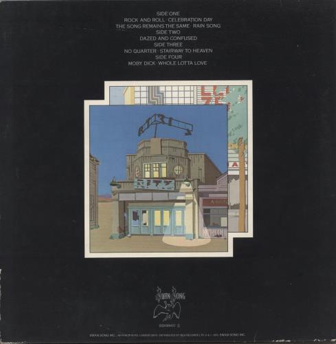 Led Zeppelin The Song Remains The Same - 1st - VG+ 2-LP vinyl record set (Double LP Album) UK ZEP2LTH648208