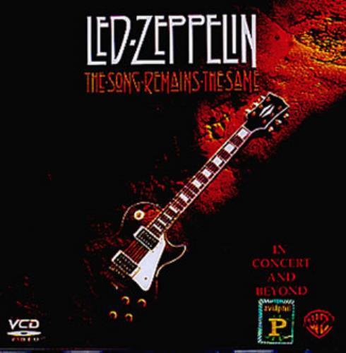 Led Zeppelin The Song Remains The Same - In Concert And Beyond Video CD Philippino ZEPVDTH343761
