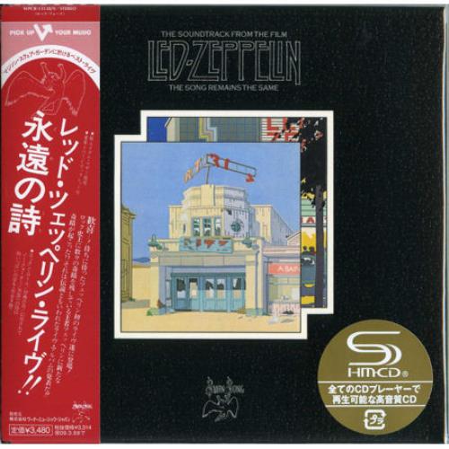Led Zeppelin The Song Remains The Same SHM CD Japanese ZEPHMTH437055