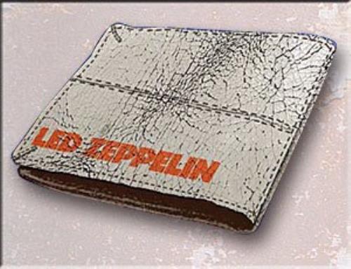Led Zeppelin Vintage Look Leather Wallet memorabilia UK ZEPMMVI383766