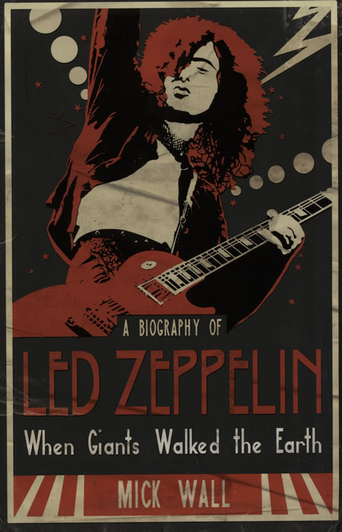 Led Zeppelin When Giants Walked The Earth book UK ZEPBKWH579175