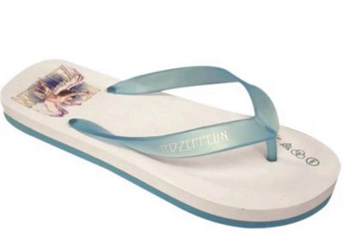 Led Zeppelin Womens Logo Sandals - Small clothing UK ZEPMCWO397354