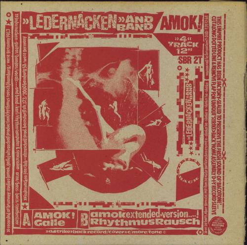 Ledernacken Amok! 12" vinyl single (12 inch record / Maxi-single) UK LD712AM795465
