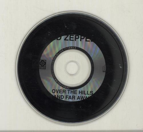 Led Zeppelin Over The Hills And Far Away Us Promo Cd Single Cd5 5
