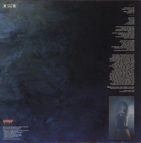 Lee Aaron Call Of The Wild vinyl LP album (LP record) Dutch LAALPCA579007