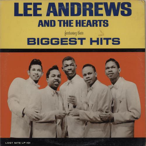 Lee Andrews And The Hearts Featuring Their Biggest Hits vinyl LP album (LP record) US L3KLPFE756142