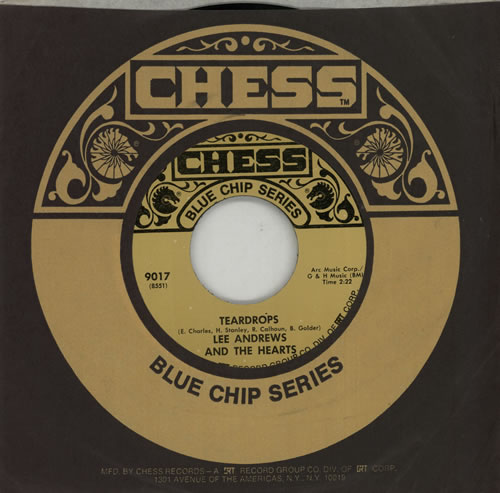 Lee Andrews And The Hearts Teardrops 7" vinyl single (7 inch record / 45) US L3K07TE571204