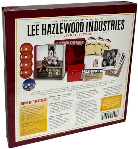 Lee Hazlewood There's A Dream I've Been Saving: Lee Hazlewood Industries 1966-1971 - Sealed Deluxe CD Album Box Set US LHZDXTH820797