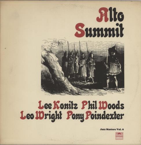 Lee Konitz Alto Summit vinyl LP album (LP record) UK LKZLPAL753007