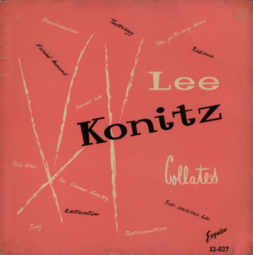 Lee Konitz Lee Konitz Collates vinyl LP album (LP record) UK LKZLPLE585965