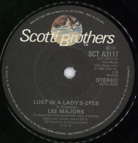 Lee Majors Unknown Stuntman 7" vinyl single (7 inch record / 45) UK LM207UN784573