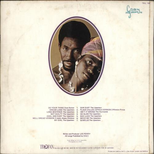 Lee Perry Africa's Blood vinyl LP album (LP record) UK EEPLPAF715698