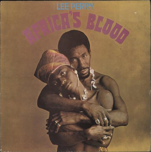 Lee Perry Africa's Blood vinyl LP album (LP record) UK EEPLPAF855727