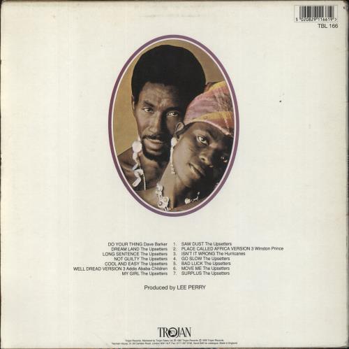 Lee Perry Africa's Blood vinyl LP album (LP record) UK EEPLPAF855727