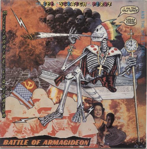 Lee Perry Battle Of Armagideon - Millionaire Liquidator vinyl LP album (LP record) UK EEPLPBA444118