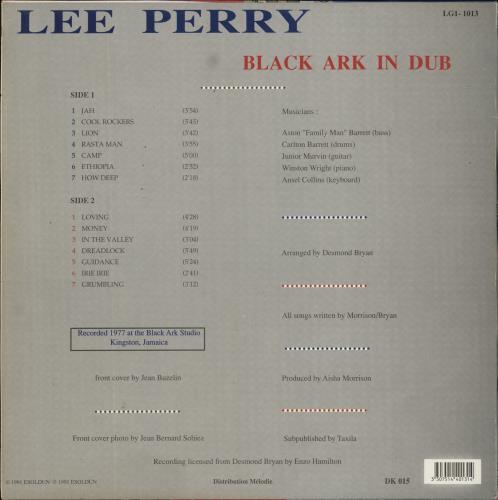 Lee Perry Black Ark In Dub vinyl LP album (LP record) French EEPLPBL808017