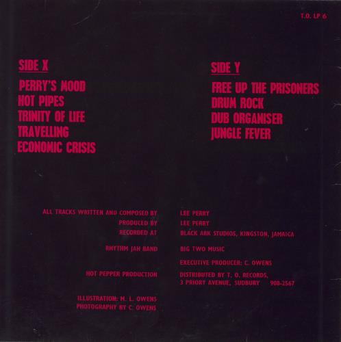 Lee Perry Excaliburman vinyl LP album (LP record) UK EEPLPEX795933