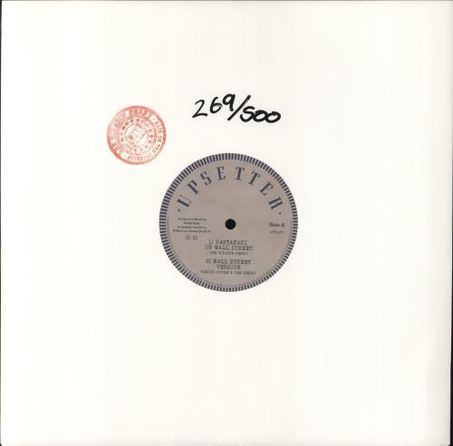Lee Perry Rastafari On Wall Street - RSD14 - Numbered 12" vinyl single (12 inch record / Maxi-single) UK EEP12RA802357